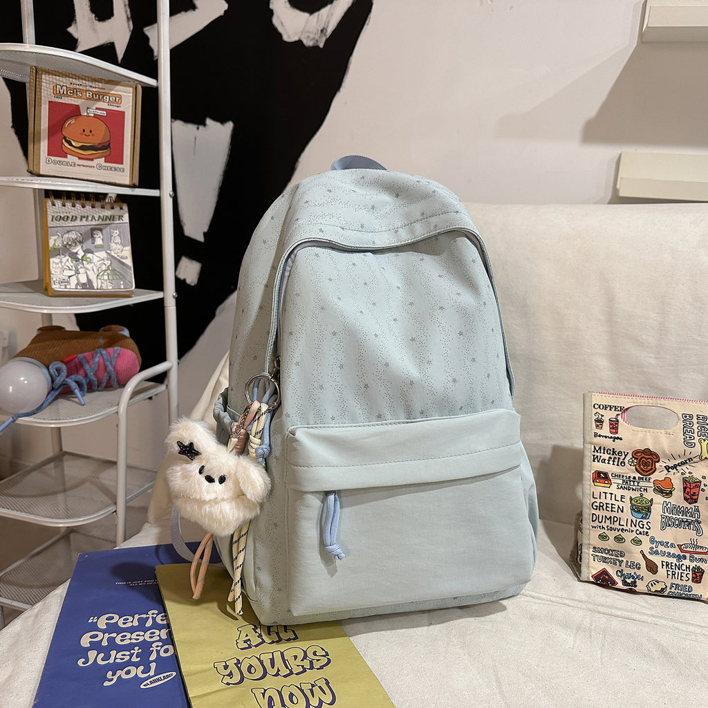Backpack with Cute Star Design and Practical Storage