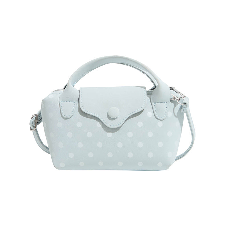 Stylish Polka Dot Handheld Bag