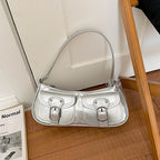 WoChic Dual-Pocket Handbag