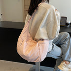 Soft Fabric Hobo Bag Calm Wears