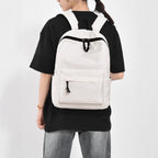Leisure backpack with multifunctional compartments