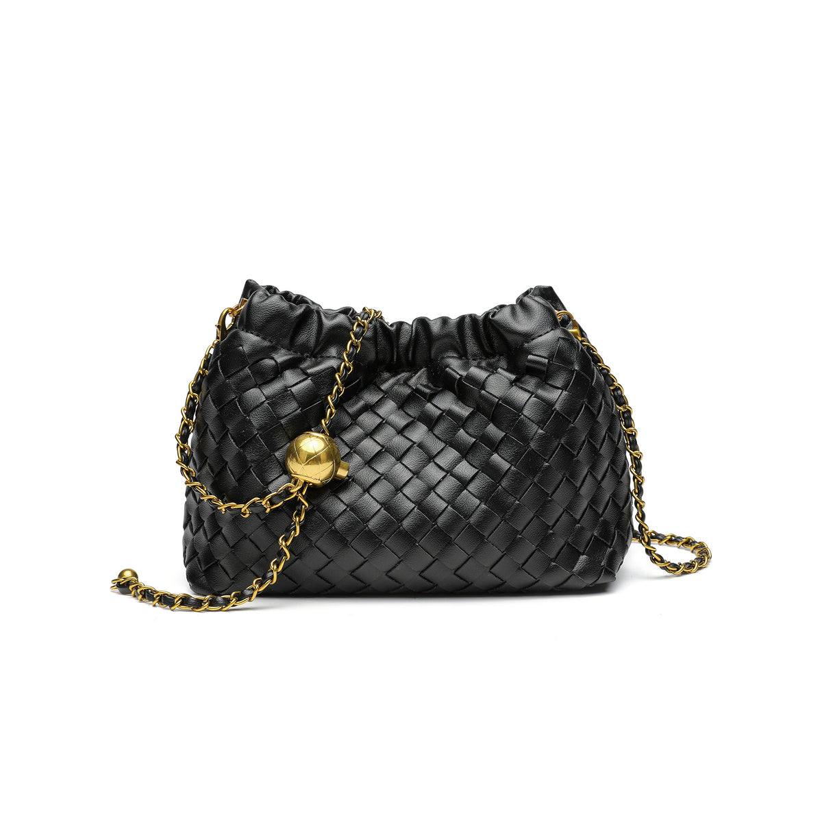 Chic Woven Evening Bag