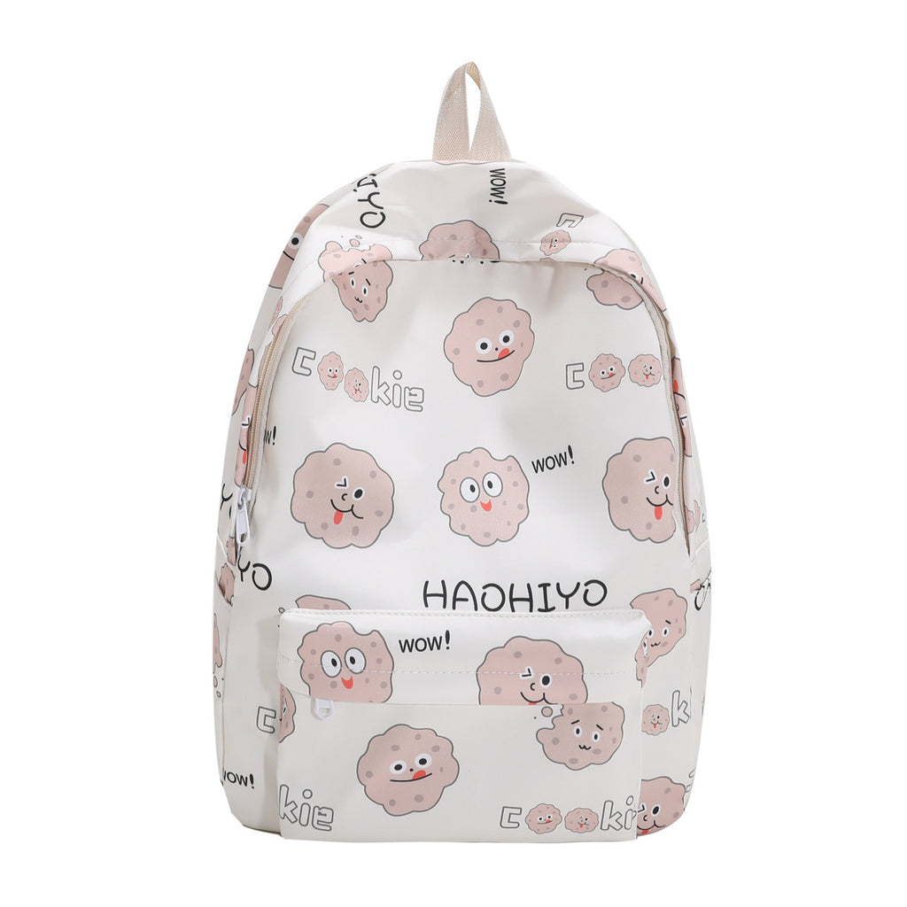Backpack with Cute Cookie Design