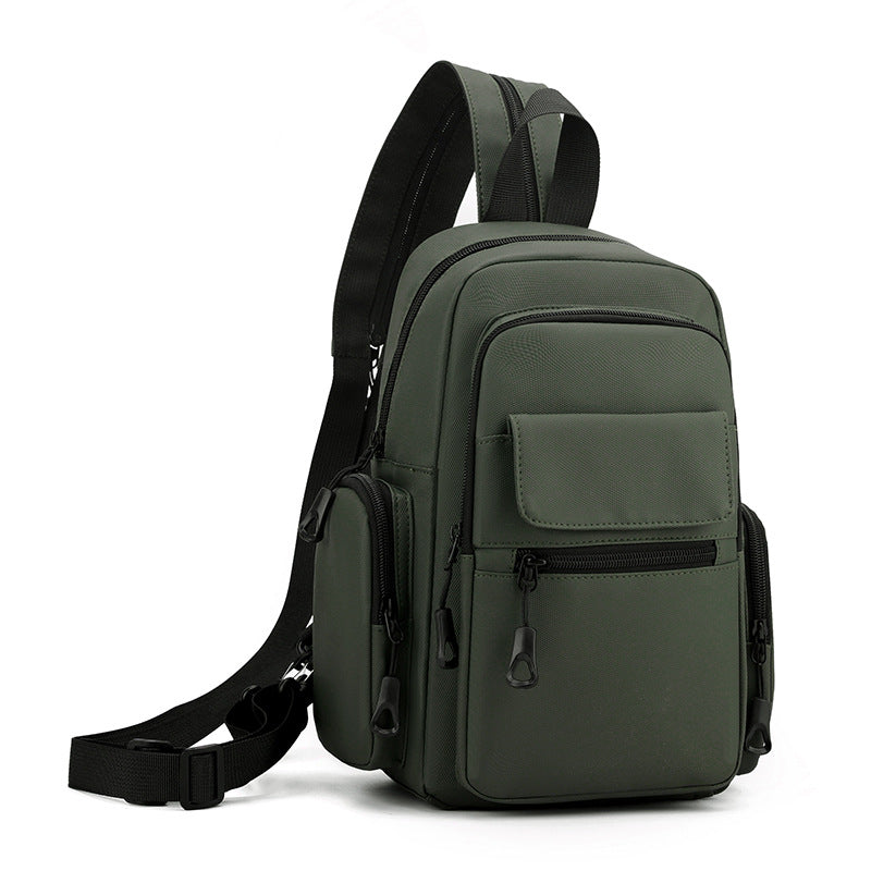 Compact Multi-Pocket Sling Backpack