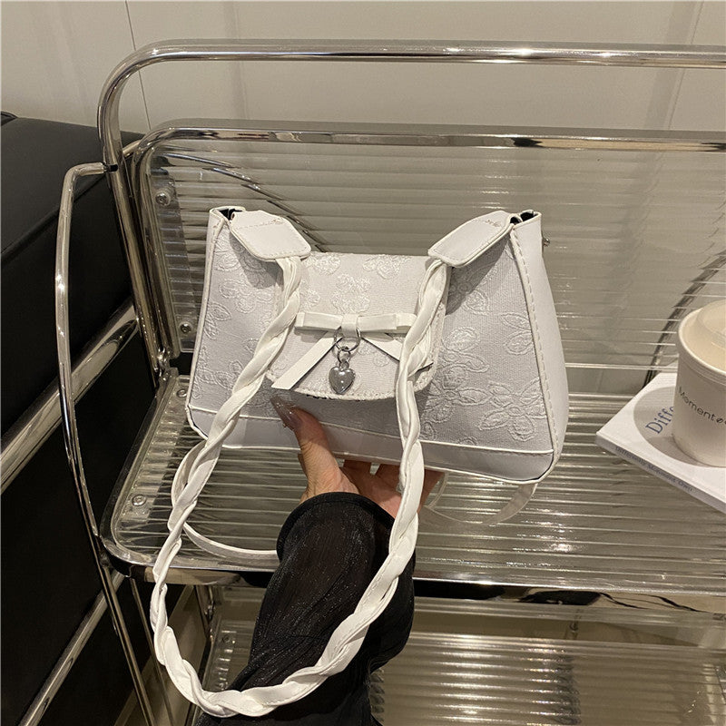 Elegant Bow Detail Shoulder Bag