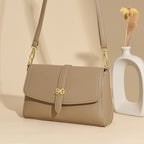 Elegant Faux Leather Crossbody Bag