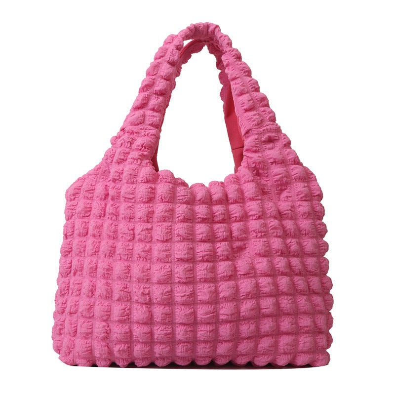 Women's stylish everyday bag with structured design-https://detail.1688.com/offer/807728134689.html-Calm Wears-Rosa-nothing-Calm Wears