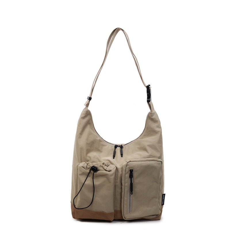 Practical Multi-Pocket Shoulder Bag