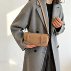Women's elegant shoulder bag made of textured synthetic leather with adjustable shoulder strap-https://detail.1688.com/offer/1005013698614.html-Calm Wears-Black-nothing-Calm Wears