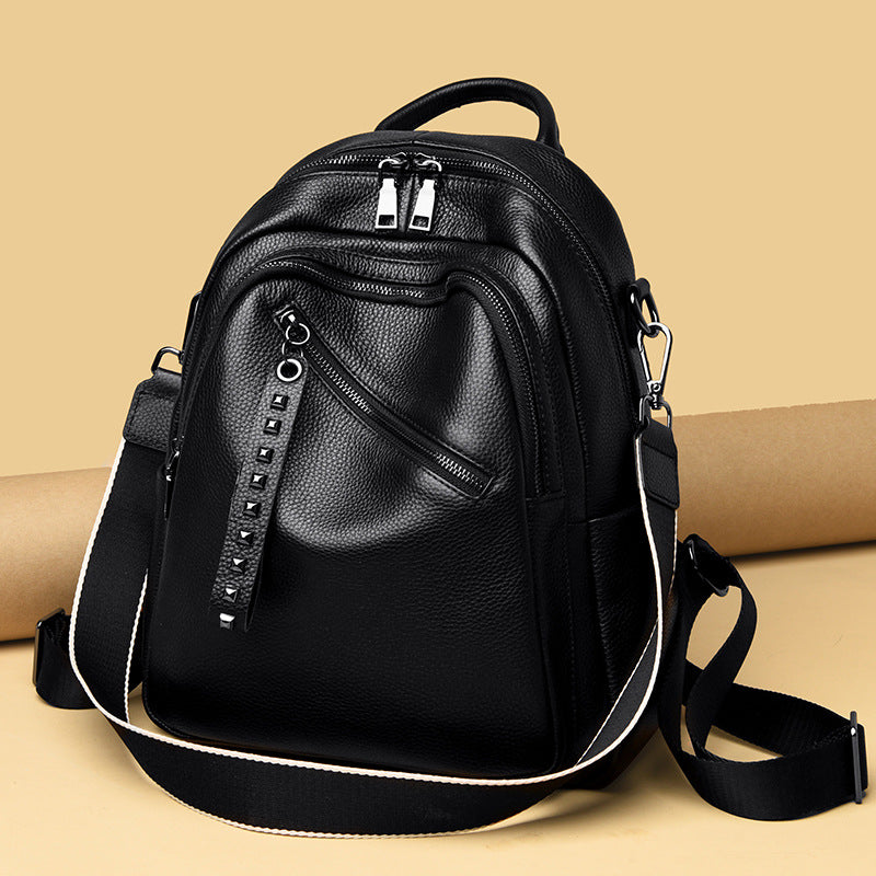 Stylish and Versatile Leather Backpack