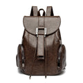 Retro Chic Vegan Leather Backpack