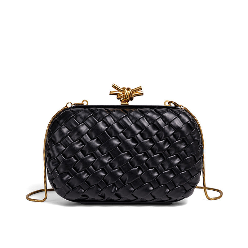 Elegant Woven Evening Clutch