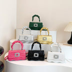 Glamorous Crocodile Texture Evening Handbag