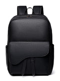 Elegant Textured Leather Backpack