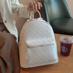 Floral Textured Mini Backpack