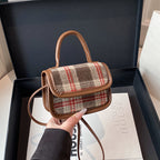 Textured Mini Messenger Bag