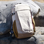Modern leisure backpack with ergonomic shoulder straps and intelligent storage