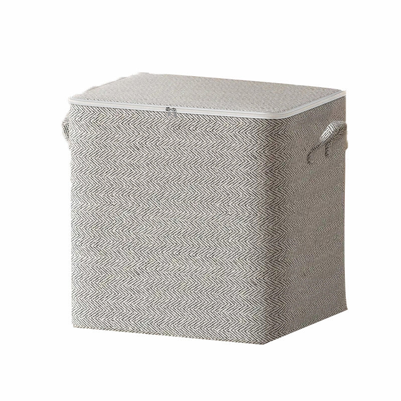 Unisex Premium Herringbone Pattern Storage Basket