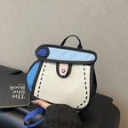 Trendy Cartoon-Style Mini Backpack