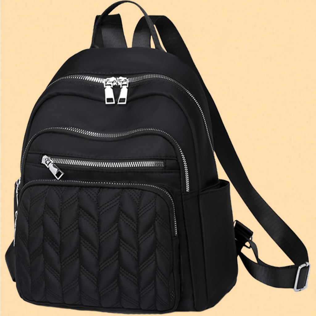 Compact Textured Backpack Calm Wears