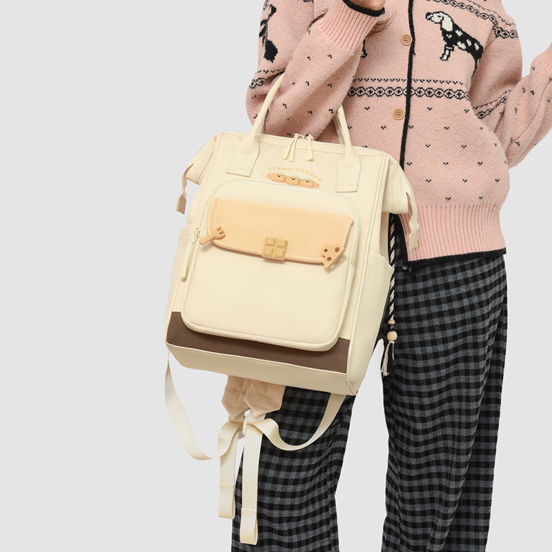 Multifunctional backpack with thoughtful compartments and robust design