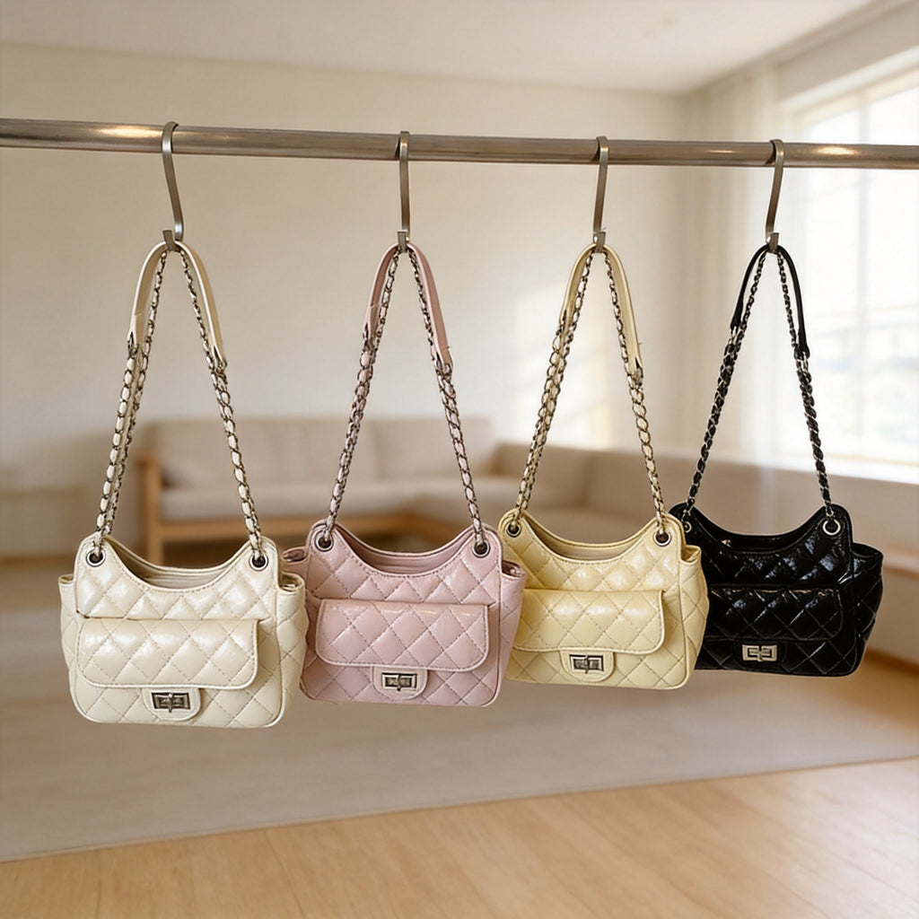 Quilted Evening Shoulder Bag