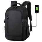 Backpack with Water-Repellent Material and Padded Laptop Compartment