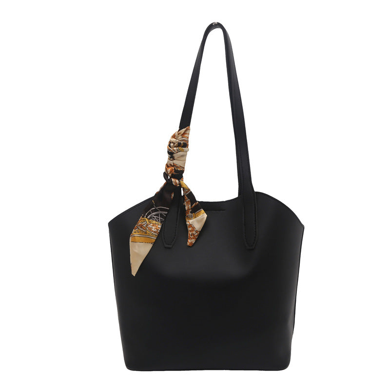 WoChic Designer Tote Bag with Stylish Scarf