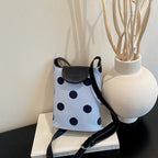 WoStylish Dot-Patterned Mini Crossbody Bag