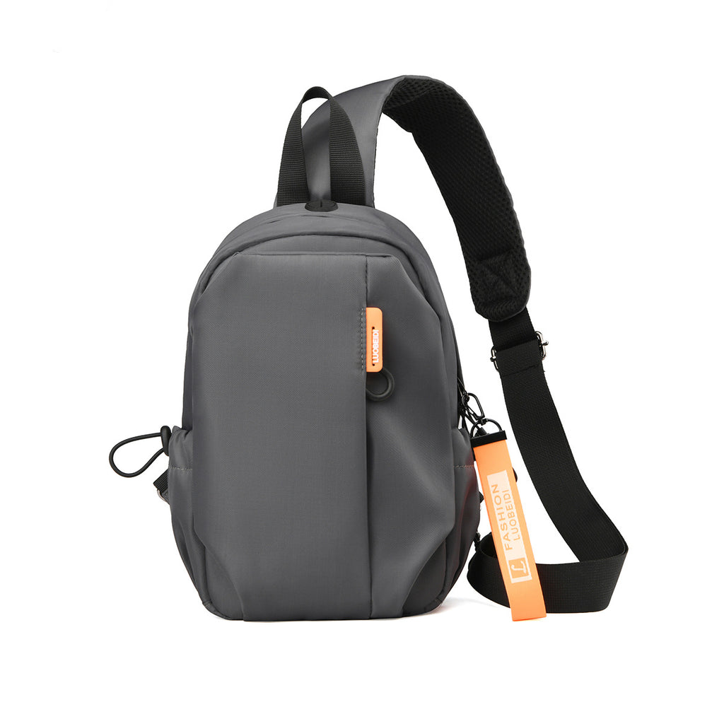 Multi-Pocket Lightweight Crossbody Bag
