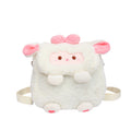 Plush backpack with animal character design