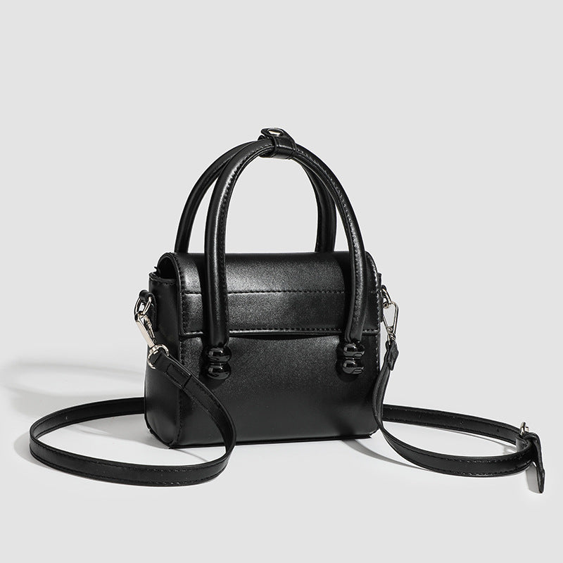 Women's mini handbag with detachable shoulder strap