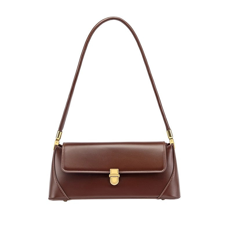 Structured Leather Handbag