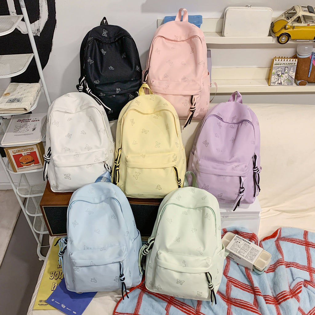 Backpack with Glittering Applications