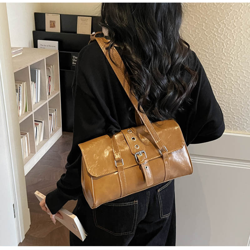 Vintage Leather Satchel Bag