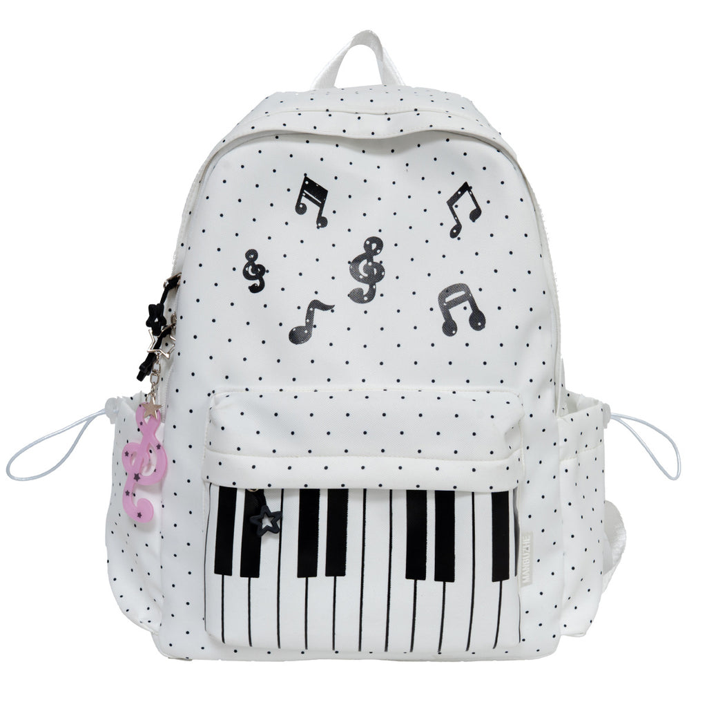 Musical-Themed School Backpack