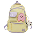Children's backpack with playful animal motif and versatile compartments
