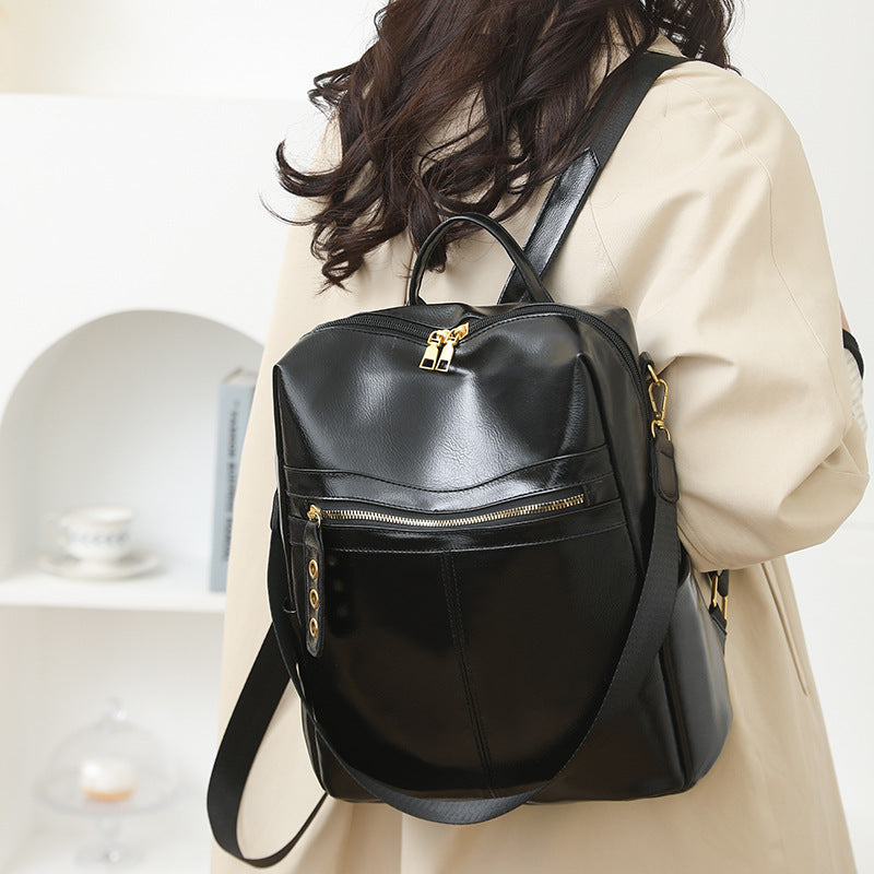 Premium Leather Multi-Functional Backpack Calm Wears