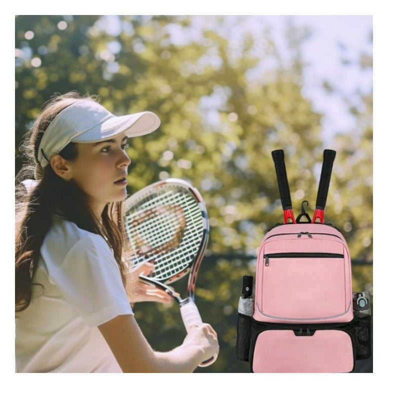 Sport backpack with separate shoe compartment