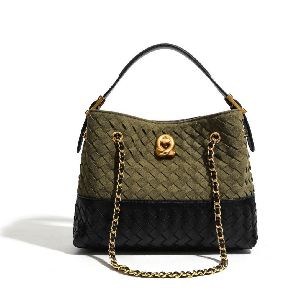 Woven Bucket Handbag