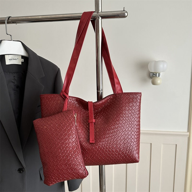 WoElegant Woven Tote Bag