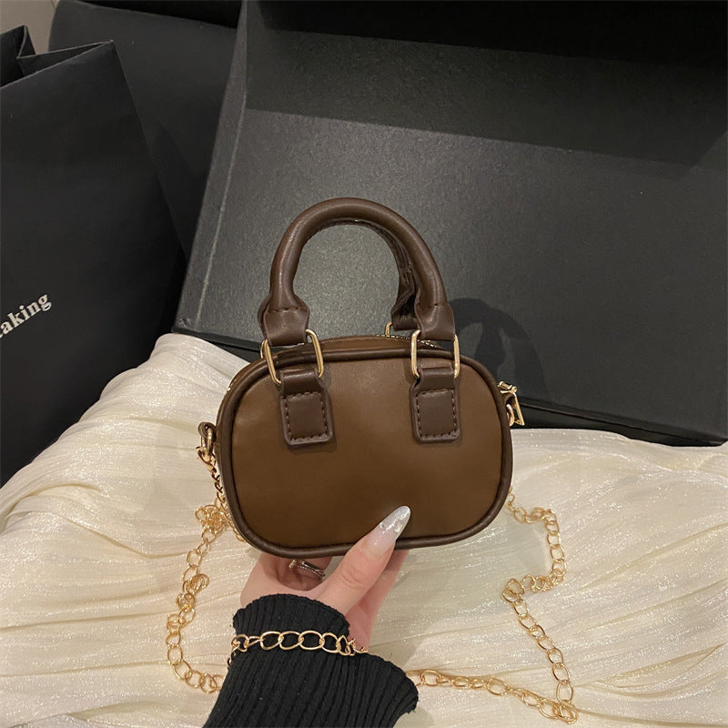 Women’s Mini Handbag with Removable Chain and Elegant Design