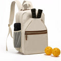 Sport backpack with separate compartment for rackets and insulated cup holder
