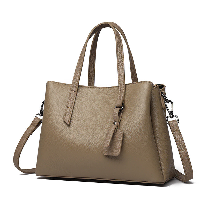 Textured Leather Tote Bag  1785771205