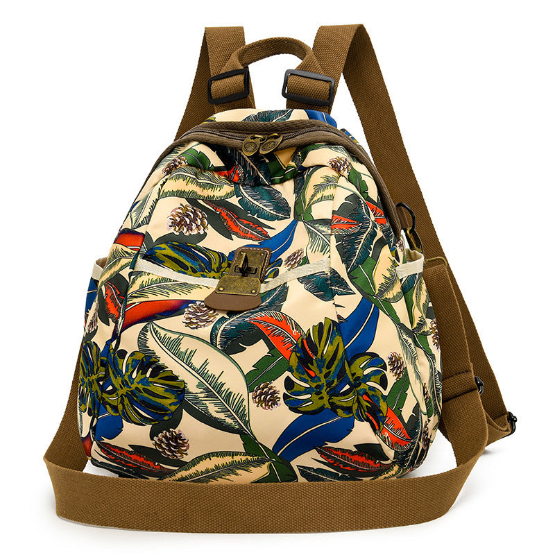 Trendy Graphic Print Backpack