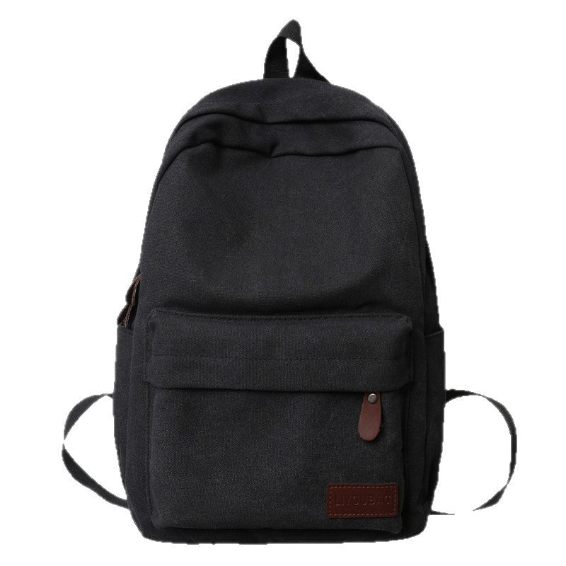 Canvas School Backpack