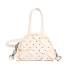 WoCharming Bow-Embellished Everyday Handbag