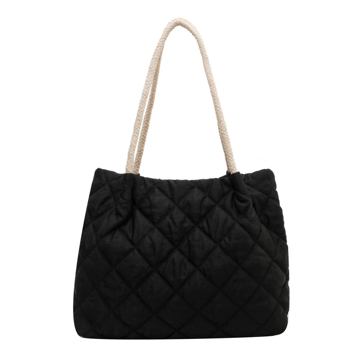 Quilted Casual Shoulder Tote Calm Wears