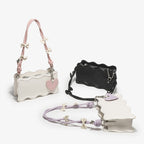 Ladies mini handbag with creative wave pattern and playful pendant-https://detail.1688.com/offer/730768476501.html-Calm Wears-Lilac-nothing-Calm Wears