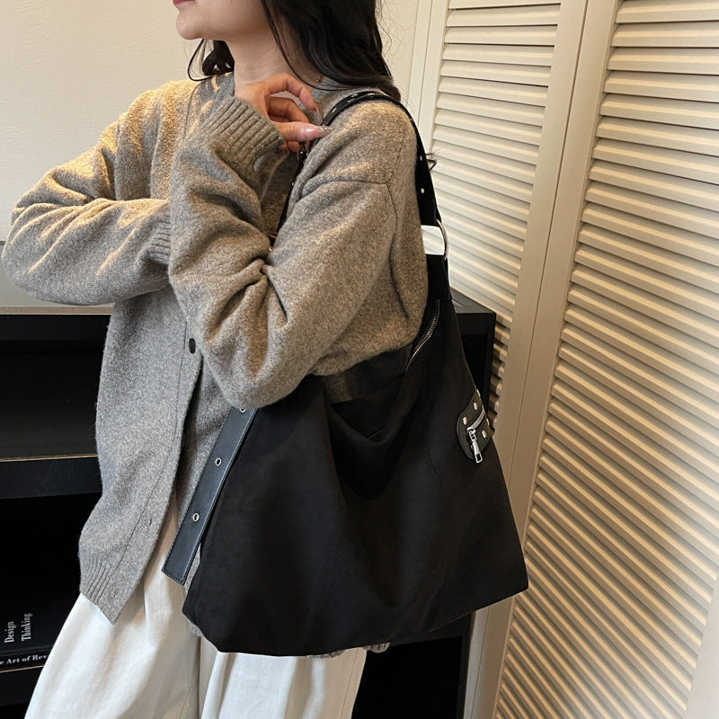 Women's Shoulder Bag in Casual Animal Print Style-https://detail.1688.com/offer/993184880339.html-Calm Wears-Black-nothing-Calm Wears